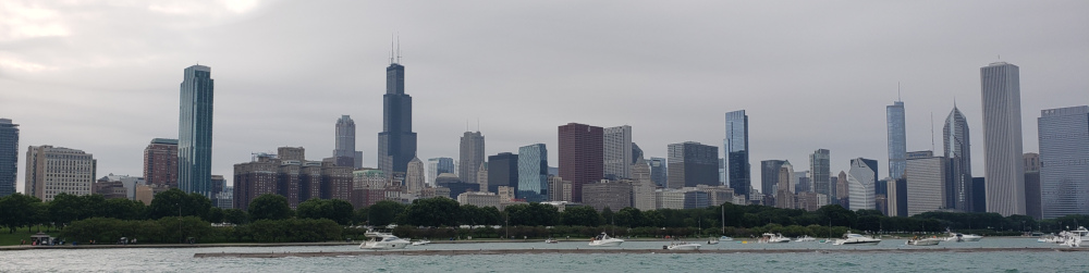 Chicago Skyline from Lakefront